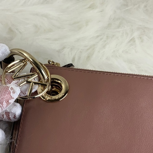 Michael KORS blush/nude Trio Leather Wristlets (NWOT) - Picture 7 of 16